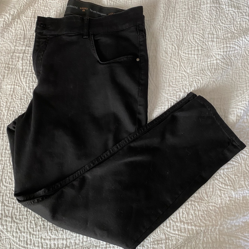 Lee Riders Black Jeans